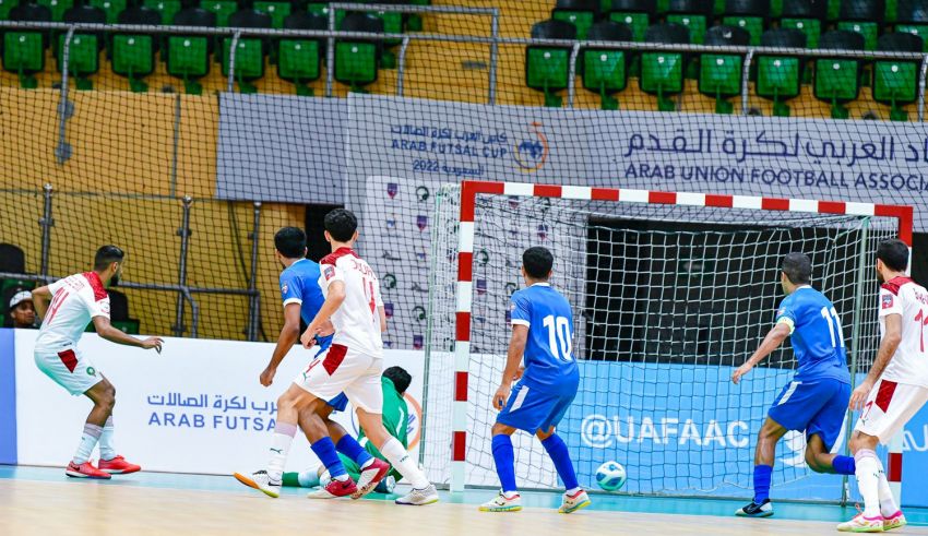 منتخب الفوتسال يقسو على الكويت في أولى مباريات كأس العرب