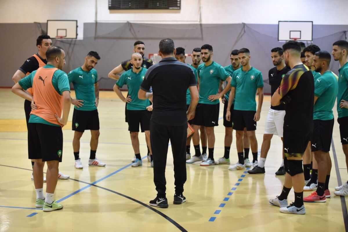 لائحة المنتخب الوطني لكرة القدم داخل القاعة المشارك في كأس العرب