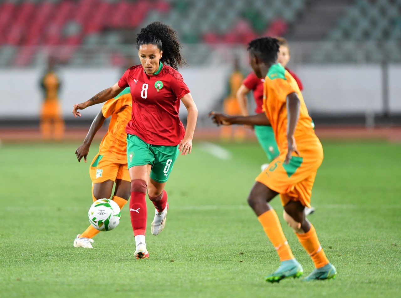 المنتخب الوطني لكرة القدم النسوية يتعادل وديا مع منتخب كوت ديفوار