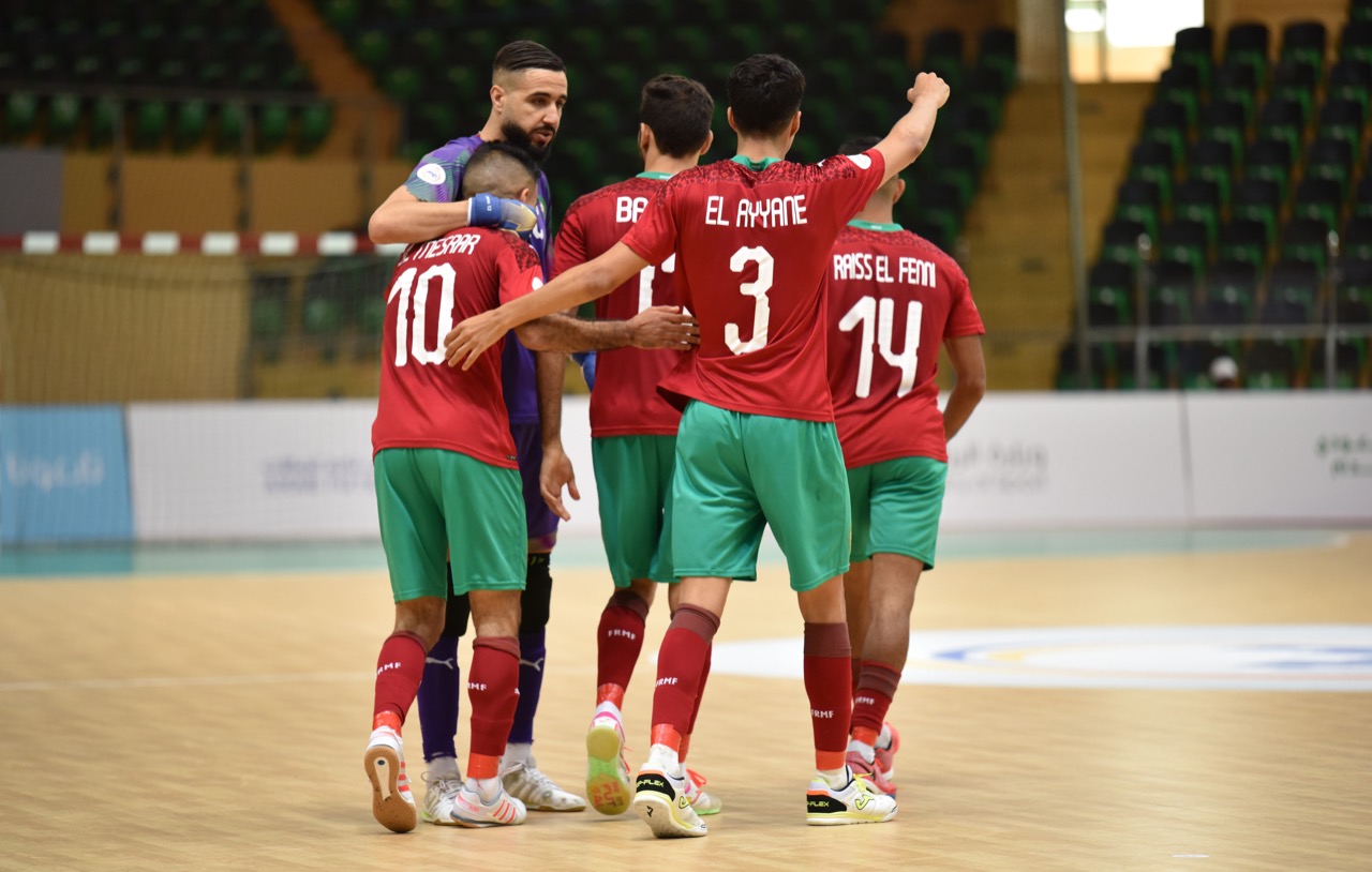 المنتخب الوطني لكرة القدم داخل القاعة يتأهل لنصف نهاية كأس العرب