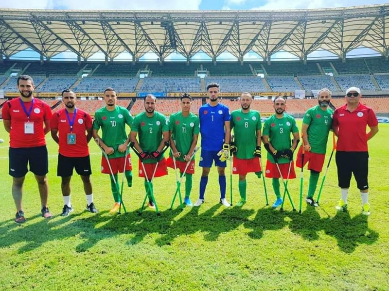 المنتخب المغربي لكرة القدم لمبتوري الأطراف يحقق انجازا تاريخيا