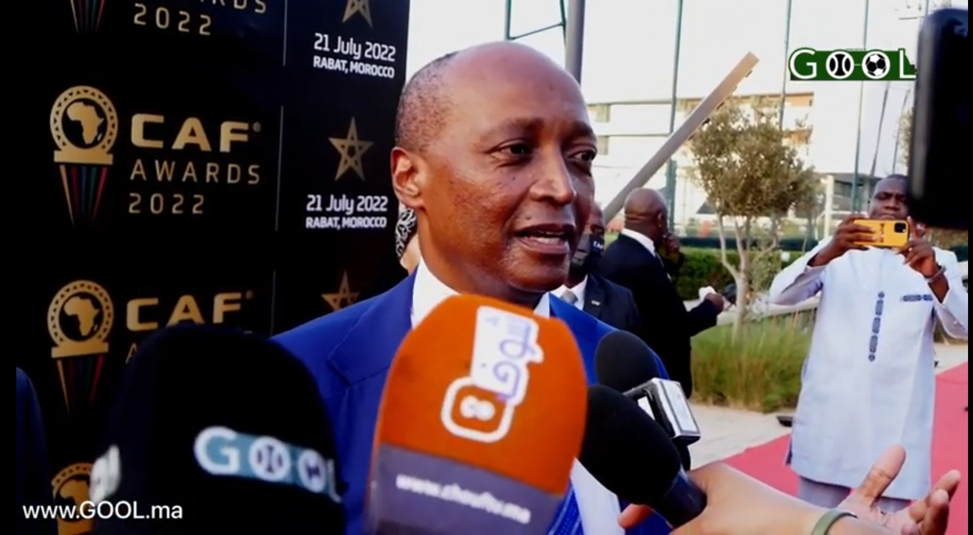 فيديو: موتسيبي رئيس “الكاف” ينوه بالمغرب ويشكر الملك محمد السادس وفوزي لقجع