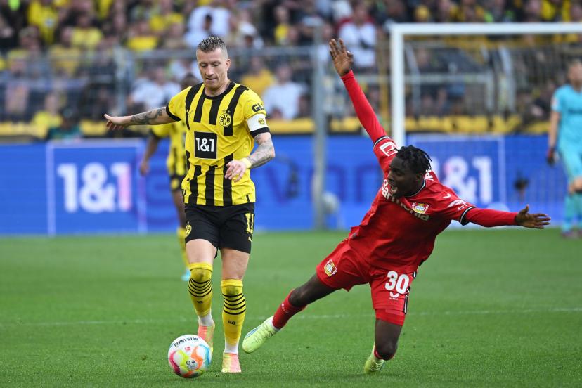 ريوس يقود دورتموند للفوز على ليفركوزن