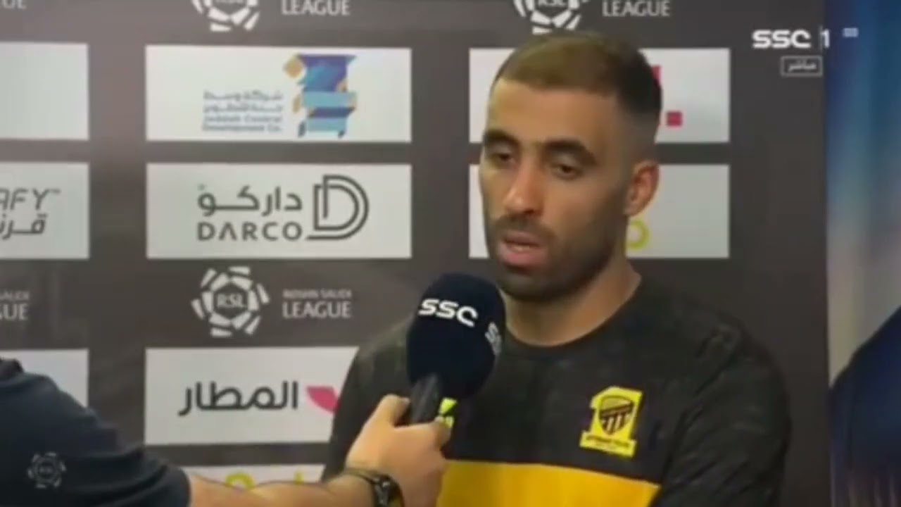 حمدالله يرد على الركراكي: لم أسمع تصريحه وأبواب المنتخب الوطني مفتوحة للجميع وليس لي فقط