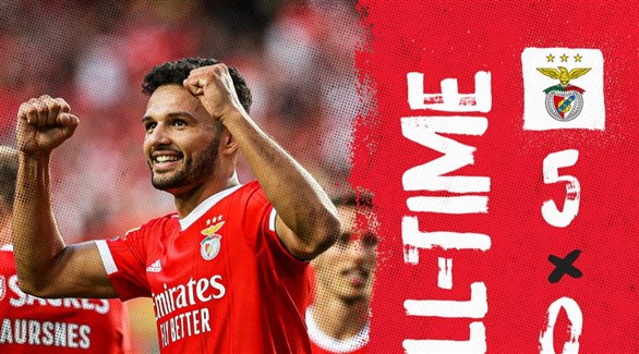 بنفيكا يغرد بعيداً في صدارة الدوري البرتغالي