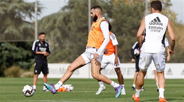 عودة بنزيمة إلى تداريب الريال