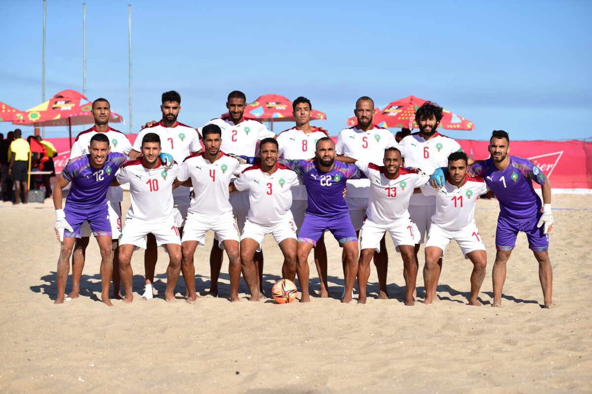 المنتخب الوطني لكرة القدم الشاطئية يفوز على الموزمبيق