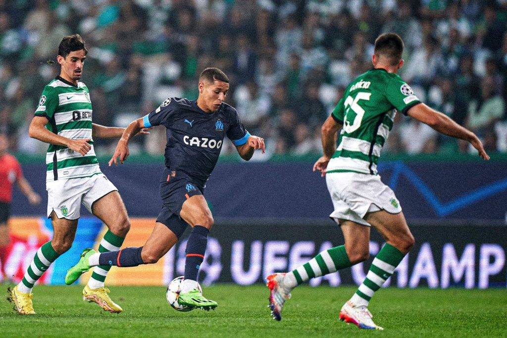 أمين حاريث يواصل التألق في دوري ابطال اوروبا رفقة مارسيليا