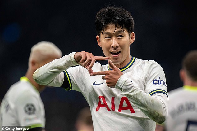 سون هيونغ ينال جائزتي أفضل لاعب وهدف في الجولة الرابعة لدوري الأبطال