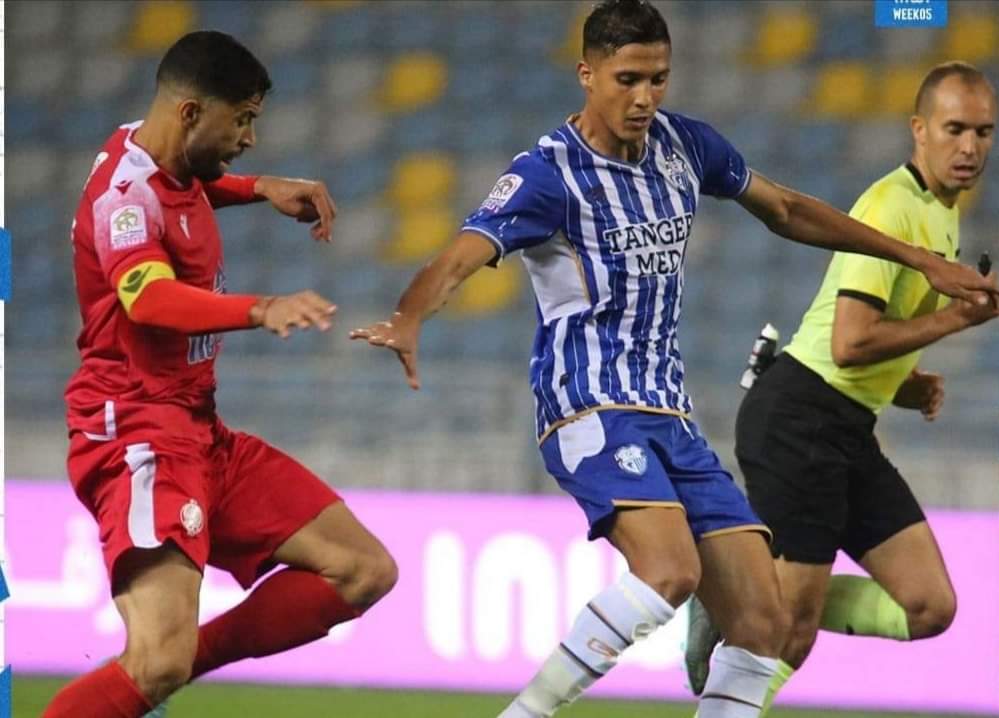 التعادل السلبى ينهي مواجهة الوداد وطنجة