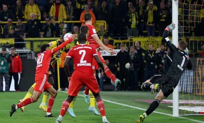 دورتموند يخطف تعادلا مثيرا مع بايرن ميونخ في الدوري الألماني