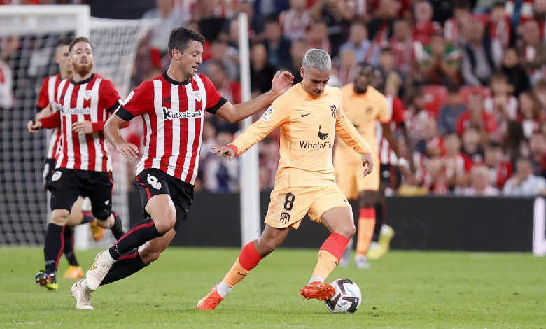 أتلتيكو مدريد يفوز على أتلتيك بلباو في الدوري الإسباني