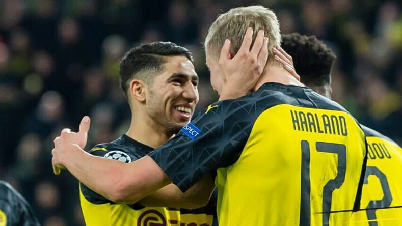 هالاند: أشرف حكيمي من أفضل اللاعبين في افريقيا