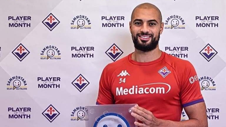 سفيان أمرابط أفضل لاعب في فيورونتينا الإيطالي