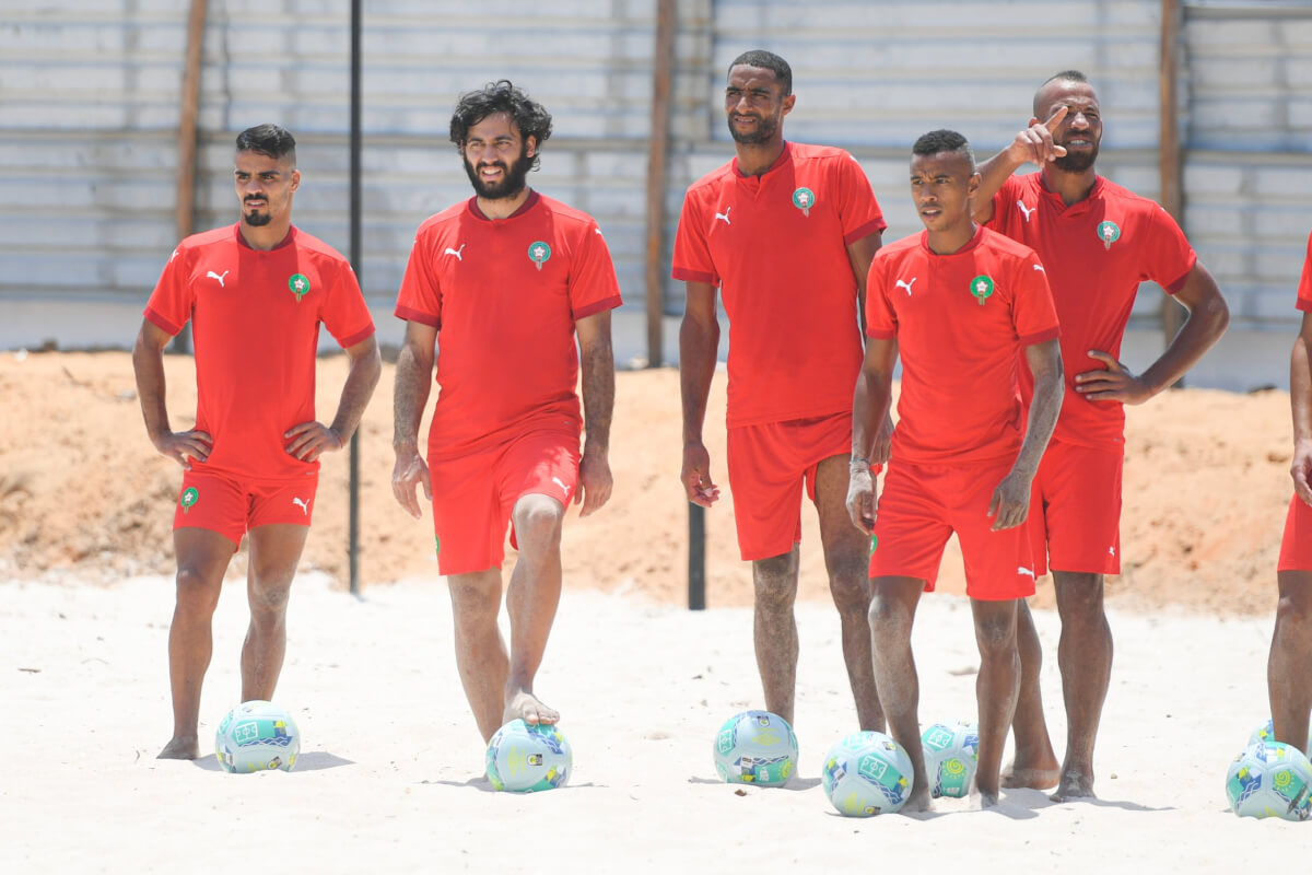 المنتخب الوطني لكرة القدم الشاطئية يواصل استعداداته لكأس إفريقيا للأمم