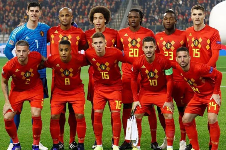 التشكيلة الرسمية لبلجيكا أمام منتخب المغرب