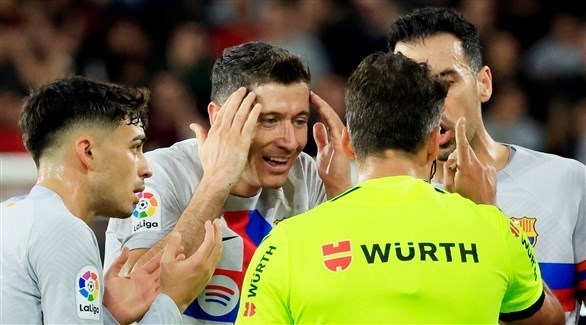 برشلونة يطعن ضد إيقاف ليفاندوفسكي