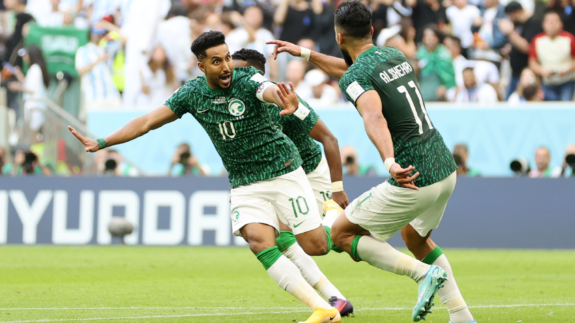 المنتخب السعودي يحقق المفاجأة ويفوز على الأرجنتين بهدفين