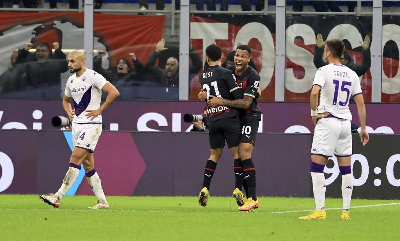 ميلان يهزم فيورنتينا بثنائية في الدوري الإيطالي