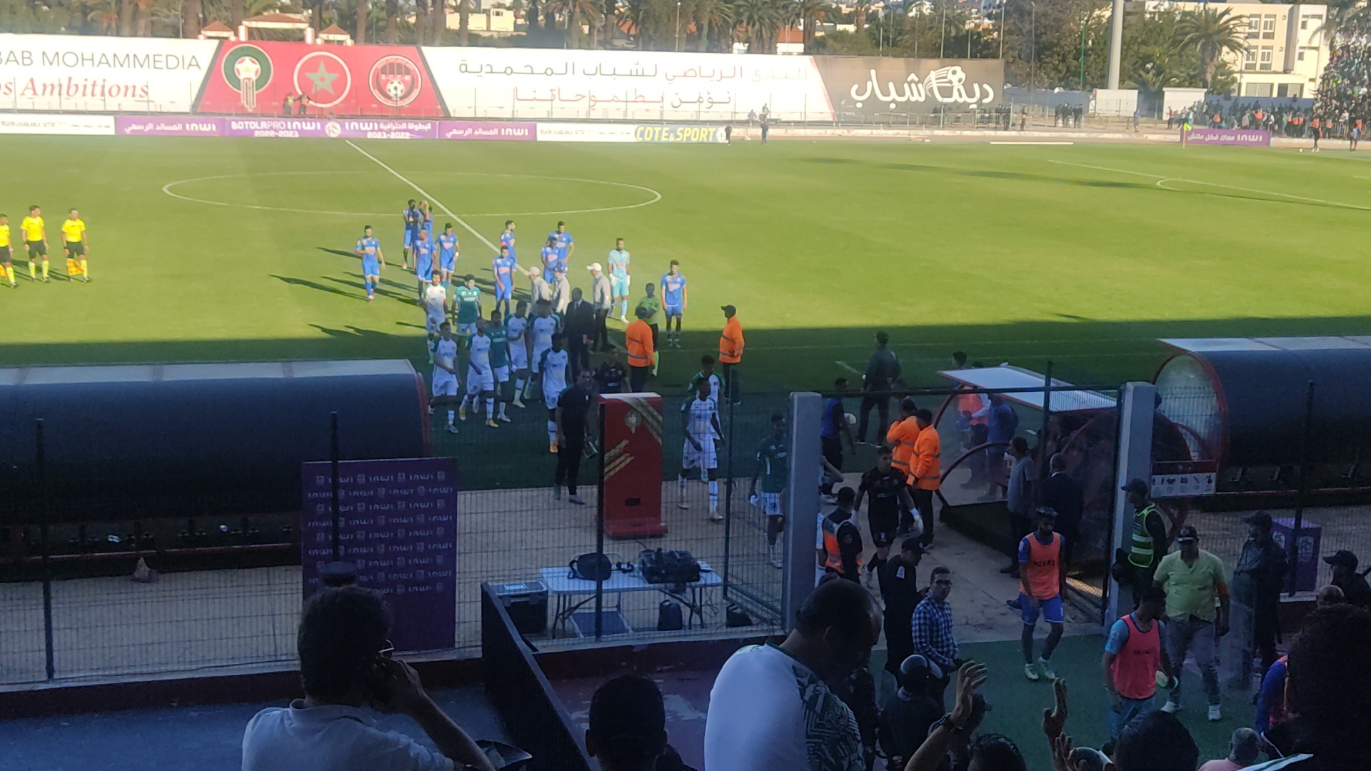 الرجاء الرياضي يرتقي إلى المركز الرابع بعد فوزه السوالم برباعية