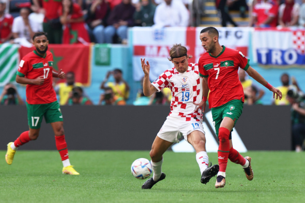 التعادل السلبي ينهي الشوط الأول بين المغرب وكرواتيا