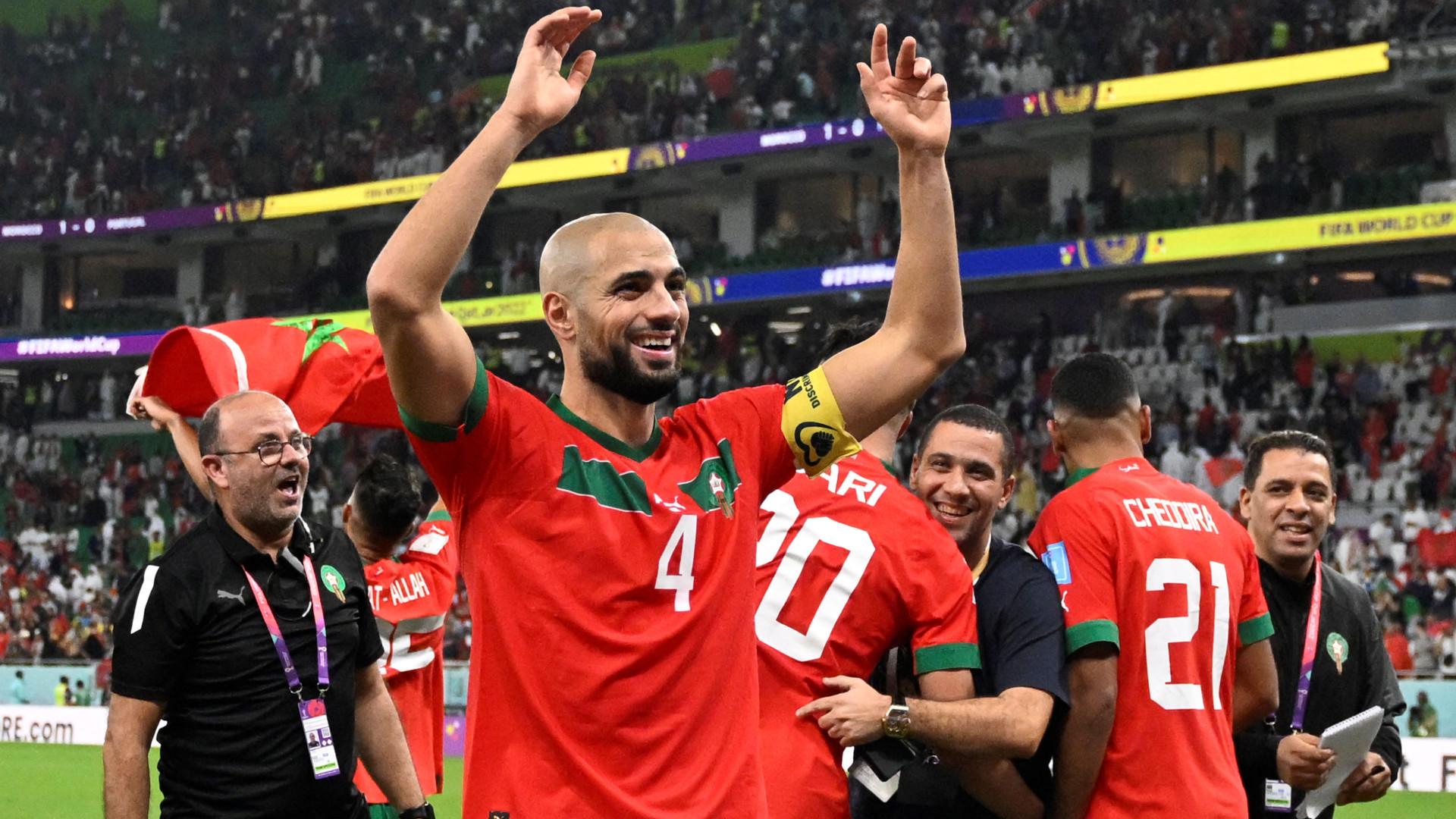 مانشستر يتنافس لضم النجم المغربي سفيان أمرابط