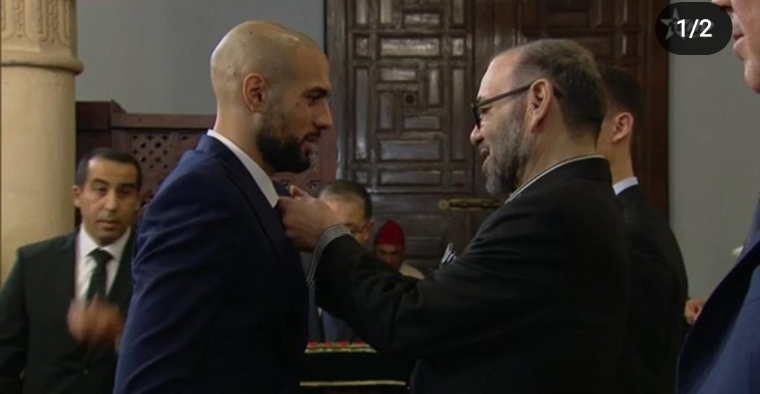 أمرابط للملك:” شرف أنني التقيتك وكنبغيك بزاف”