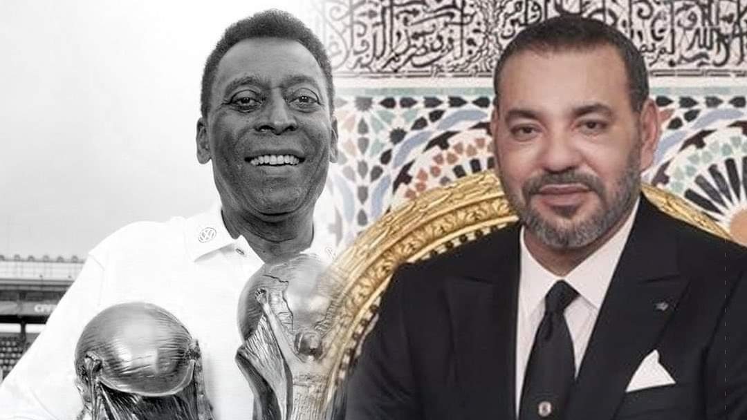 الملك محمد السادس يعزي في وفاة بيليه