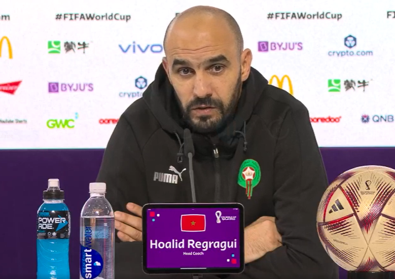 وليد الركراكي مدرب المنتخب المغربي