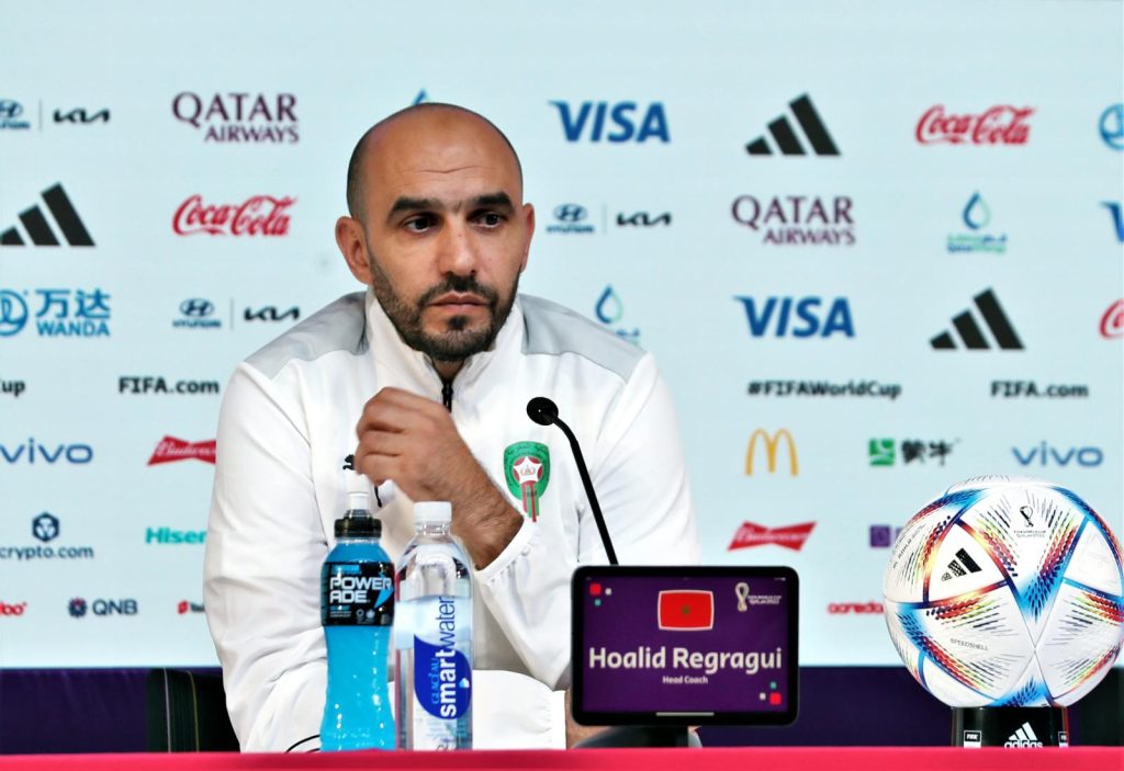 الركراكي: نحن سنلعب النهائي الرابع وسنحاول الفوز على إسبانيا
