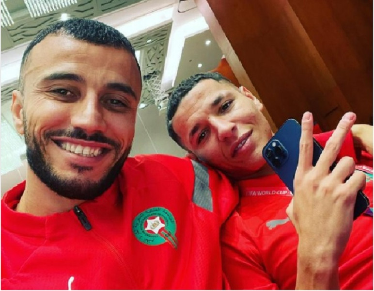 أمين حاريث ينضم لمعسكر المنتخب المغربي في قطر