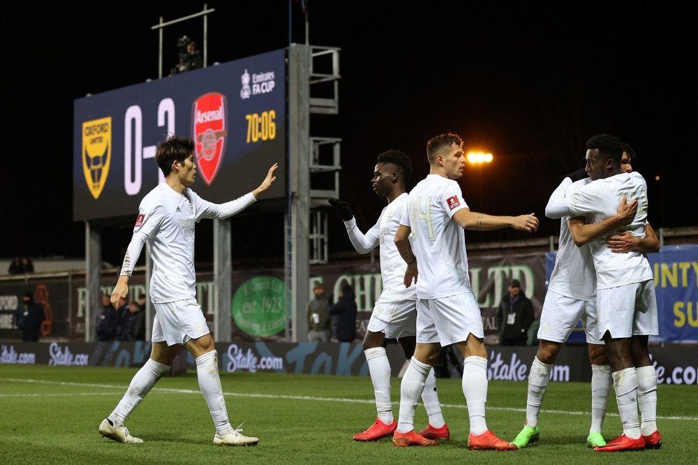 آرسنال يكتسح أوكسفورد ويضرب موعد مع مانشستر سيتي بكأس الاتحاد