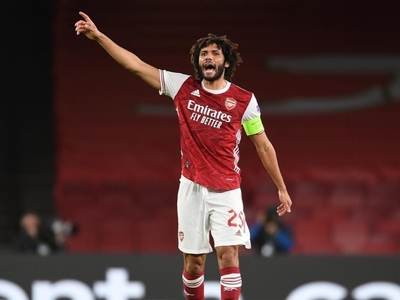 محمد النني لاعب ارسنال يخضع لجراحة في الركبة