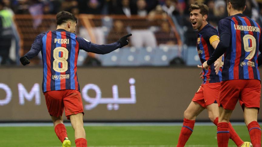 برشلونة إلى نهائي كأس السوبر بفوزه على ريال بيتيس بركلات الترجيح