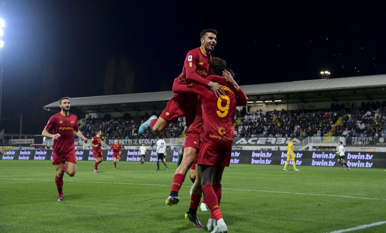 روما يفوز على سبيزيا في الدوري الإيطالي
