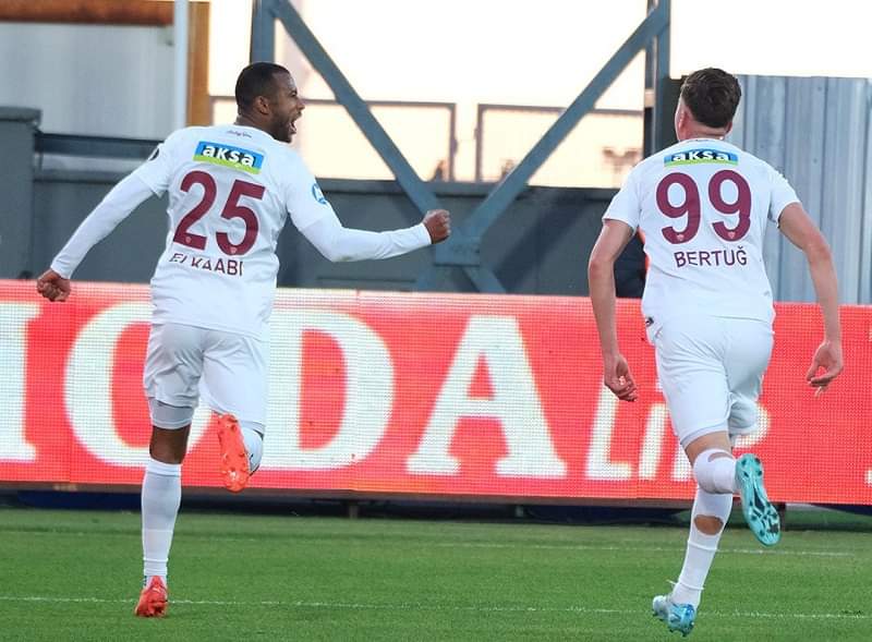 أيوب الكعبي يسجل هدفه السادس في الدوري التركي