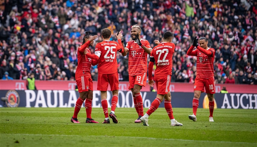 بايرن ميونخ يسحق بوخوم ويعزز صدارته للدوري الألماني