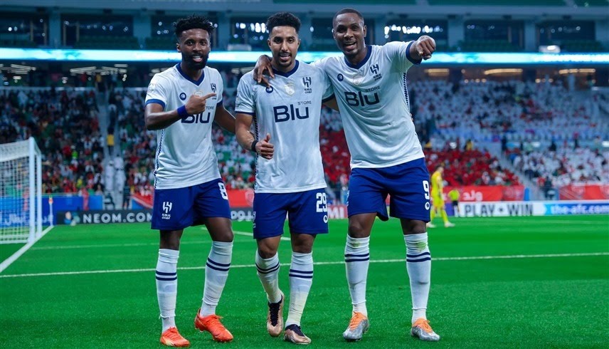 الهلال السعودي يسحق مضيفه الدخيل القطري بسباعية نضيفة ذهاب نصف نهائي في دوري أبطال آسيا