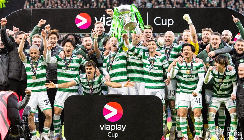 سيلتيك يتوج بلقب كأس الدوري الإسكتلندي