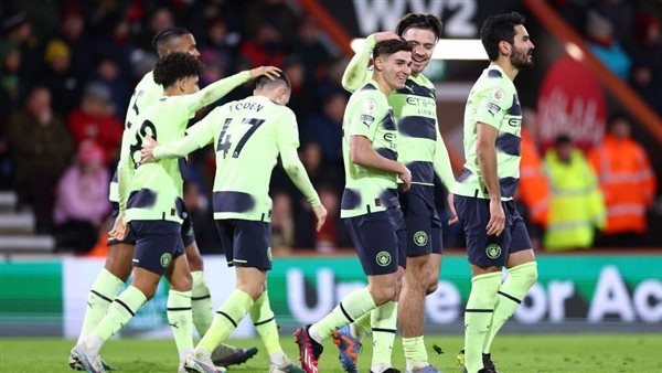 مانشستر سيتي يدهس بورنموث بالأربعة بالدوري الإنجليزي