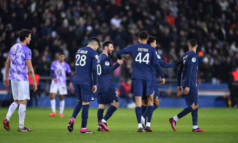 حكيمي يساهم في فوز باريس سان جيرمان على تولوز في الدوري الفرنسي