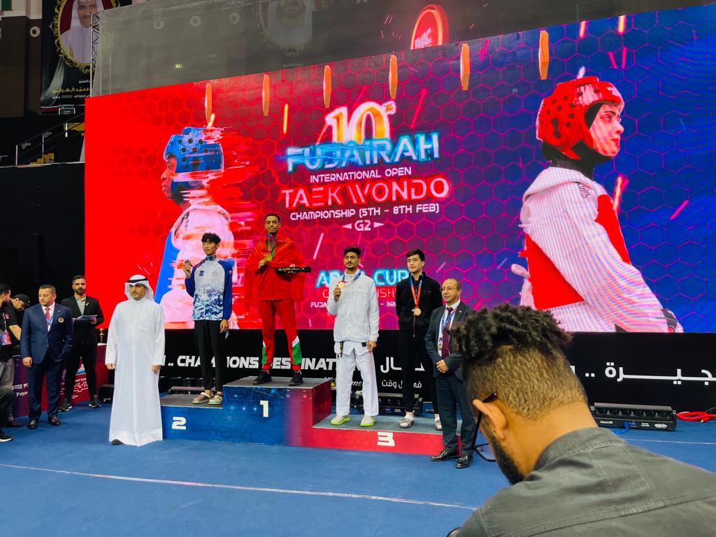 المنتخب الوطني المغربي للتايكوندو يحصد 6 ميداليات بالدوري الدولي المفتوح الفجيرة G2