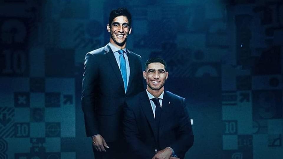 أشرف حكيمي و ياسين بونو قد يتوجان في حفل TheBest لسنة 2022