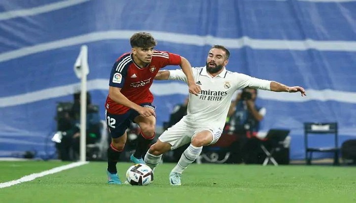 عبدالصمد الزلزولي يتألق أمام ريال مدريد الاسباني