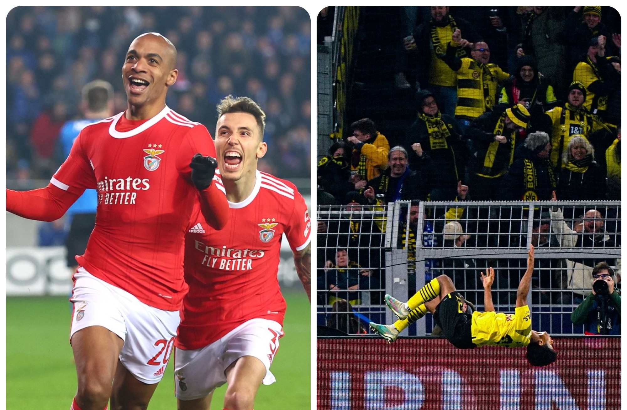 دورتموند يفوز على تشيلسي وبنفيكا يقترب من ربع نهائي دوري الأبطال