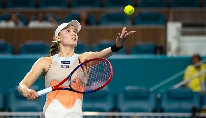 ريباكينا إلى نهائي ميامي