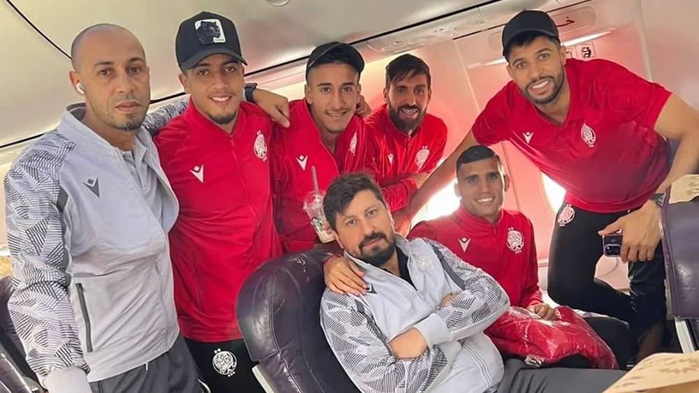 بعثة الوداد الرياضي تنجو من كارثة بعد عطب تقني في الطائرة