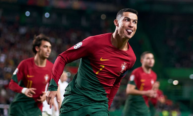 رونالدو يقود البرتغال لسحق ليشتنشتاين في تصفيات يورو 2024