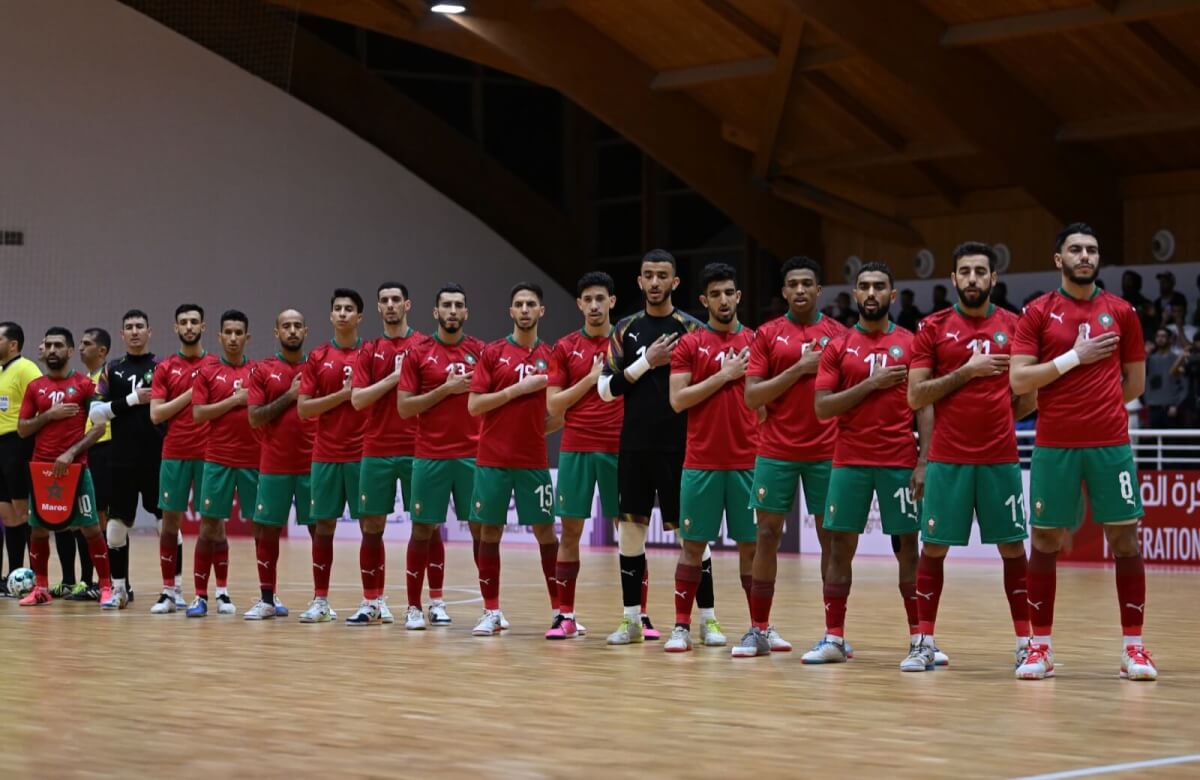 المنتخب الوطني لكرة القدم داخل القاعة يتعادل مع نظيره الكرواتي