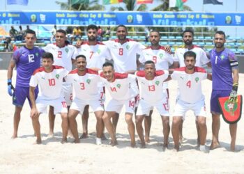 المنتخب الوطني لكرة الشاطئية ينهزم أمام السعودية
